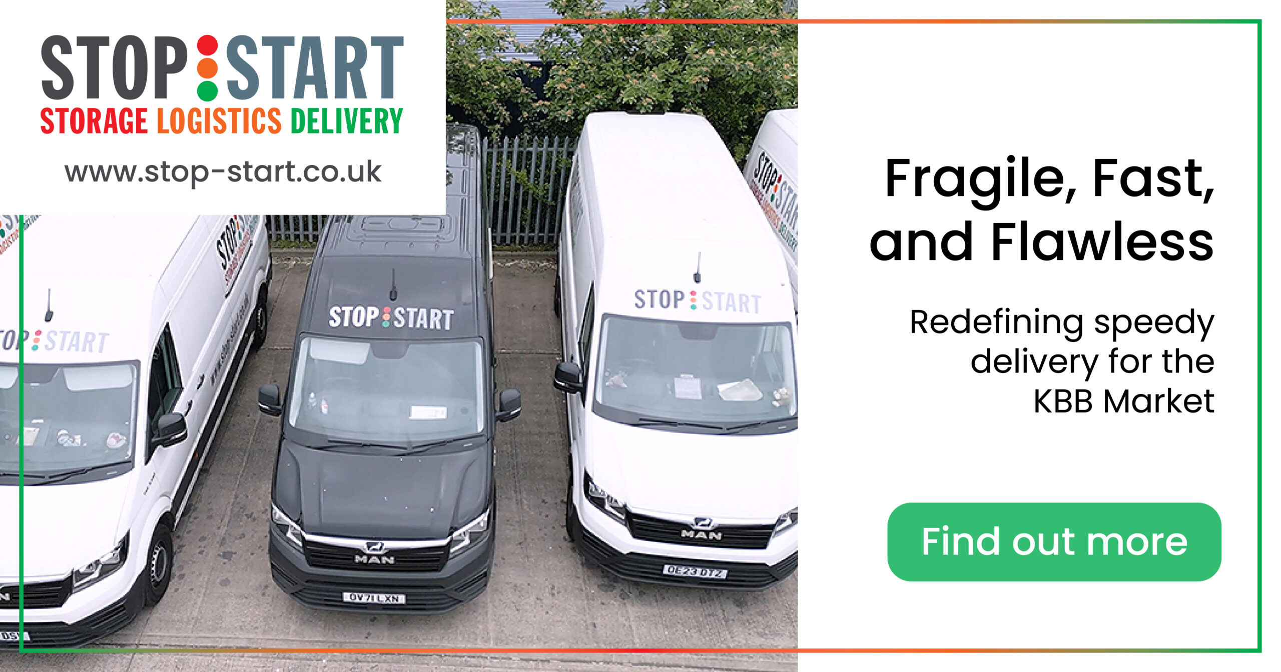 Fragile Fast and Flawless | KBBMarket | Stop Start Logistics | SpeedyDelivery