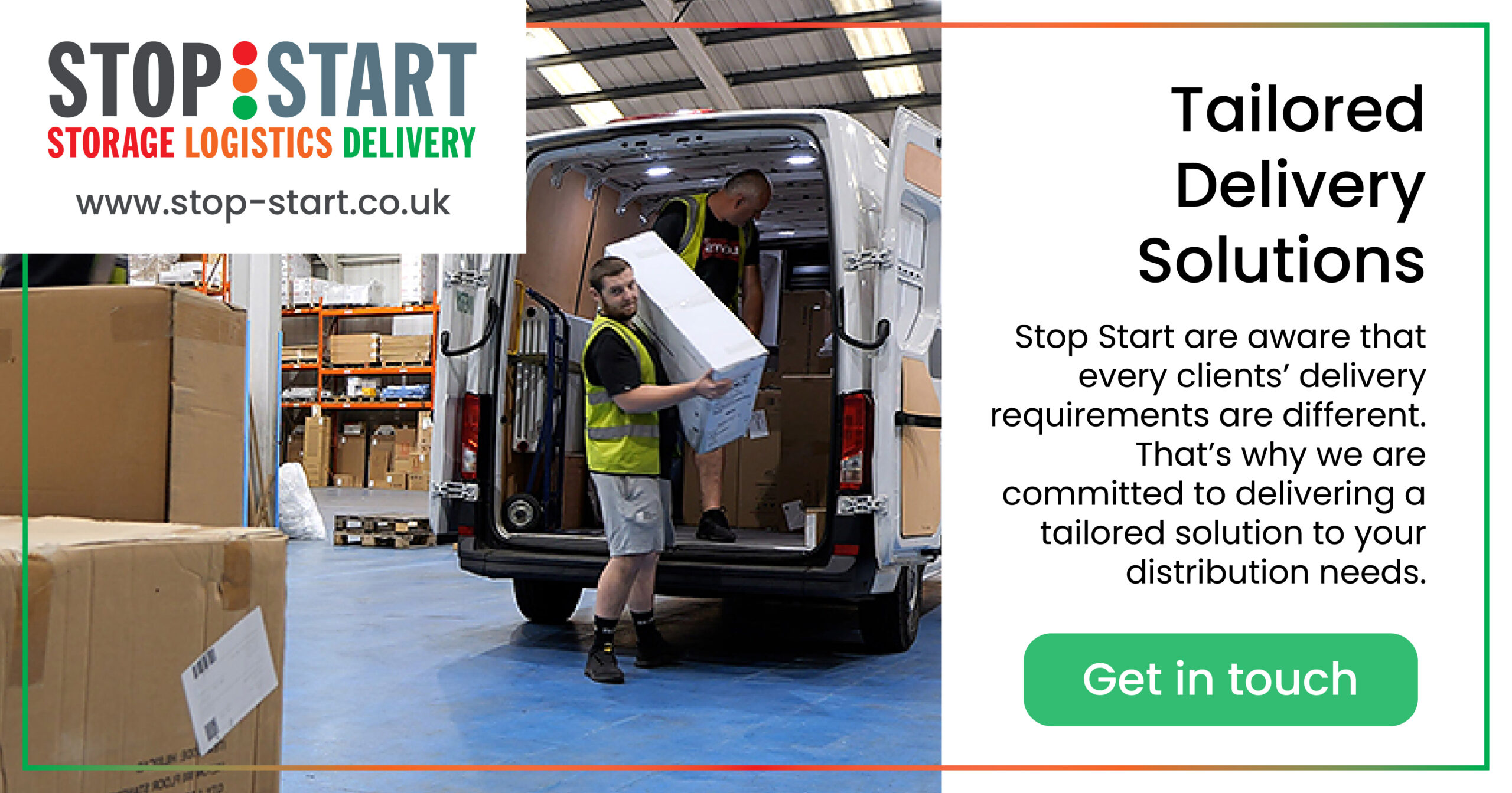 stop start tailored delivery solutions