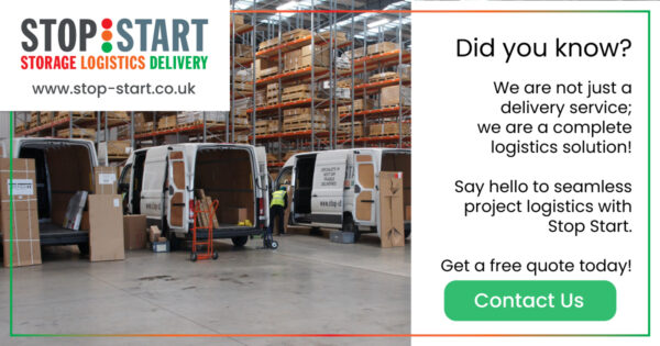 did you know? stop start are not just a delivery service, we provide a seamless logistics service