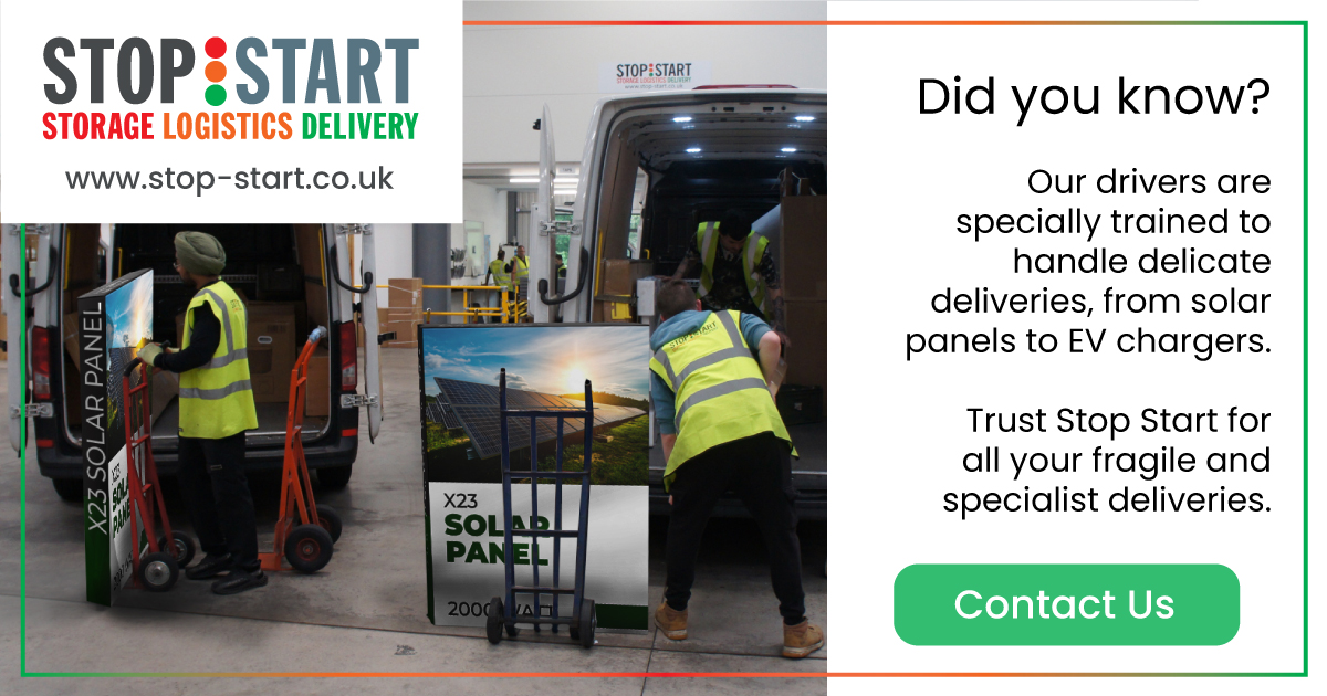 did you know? our delivery drivers are specially trained to handle delicate deliveries