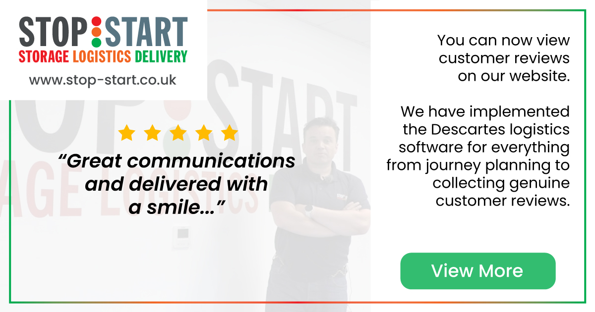 #CustomerFirst #ReliableLogistics #StopStartDifference #FiveStarReviews